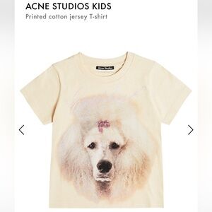 Acne Studios kids cotton tshirt